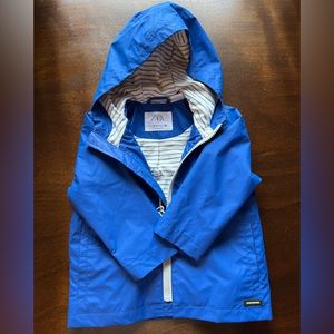 ZARA RUBBERIZED RAINCOAT